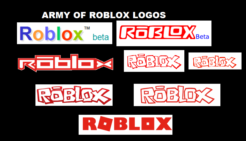 All Roblox Logo - Army of ROBLOX Logos by SuperMax124 on DeviantArt