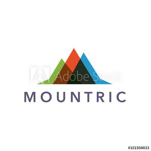 Color Mountain Logo - Color Mountain Logo - Buy this stock vector and explore similar ...