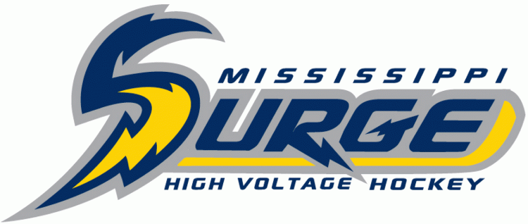 Surge Logo - Mississippi Surge Alternate Logo - Southern Pro Hockey League (SPHL ...