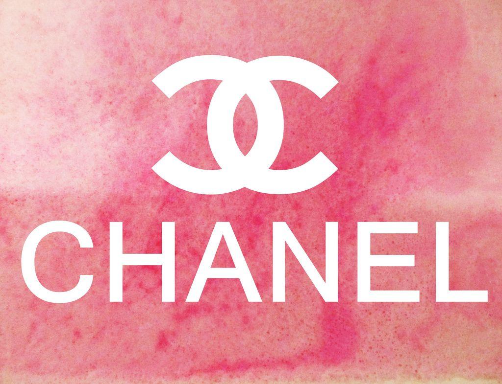 Colorful Chanel Logo - Pink coco chanel Logos