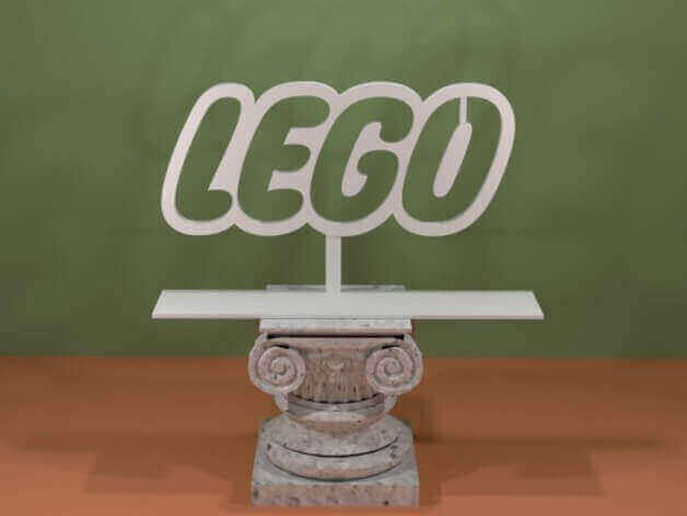 Printable LEGO Logo - 3D Print Lego - 40 Fantastic Lego Parts and Minifigs to 3D Print ...