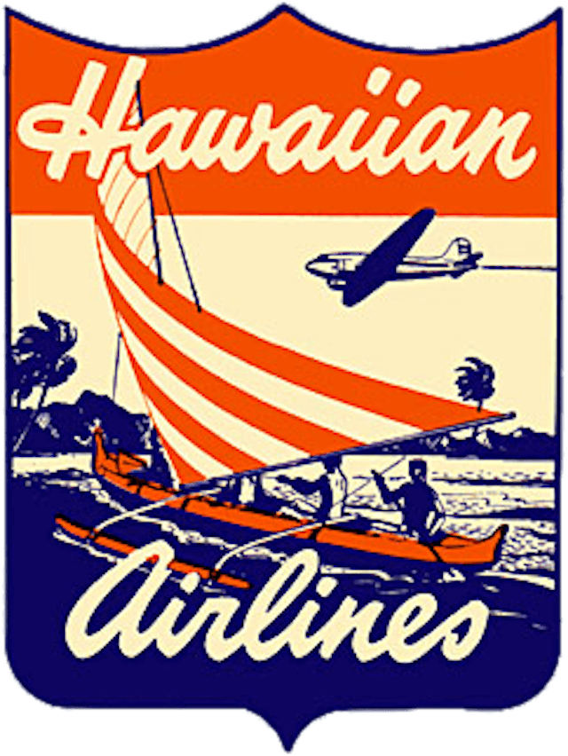Hawaiian Airlines Old Logo - We Take a Fond Look Back at Some Old-School Airline Logos | Fly the ...