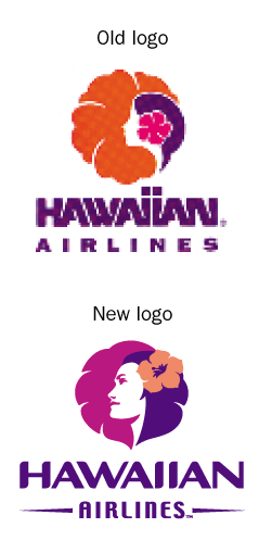 Hawaiian Airlines Old Logo - Hawaiian Air unveils new logo