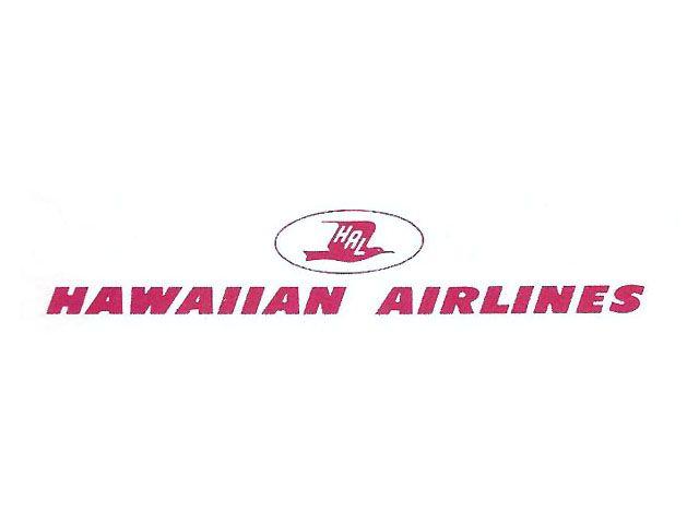 Hawaiian Airlines Old Logo - Hawaii Airlines Logo_1953 1964. Image Of Old Hawaiʻi