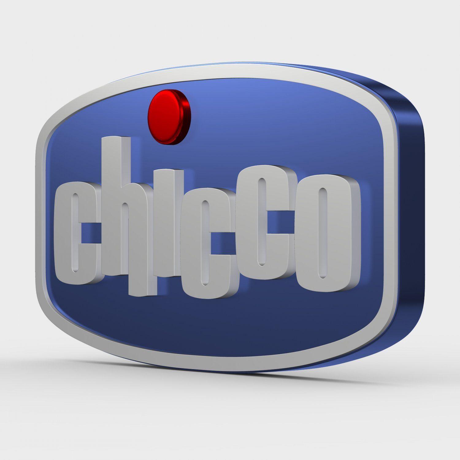 Chicco Logo - Chicco logo 3D Model in Other 3DExport