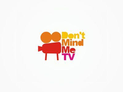 TV Production Logo - Don't mind me TV video production logo design by Alex Tass, logo