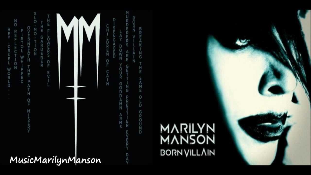 Marilyn Manson Official Logo - Marilyn Manson flowers of evil (Official Audio) CD Quality