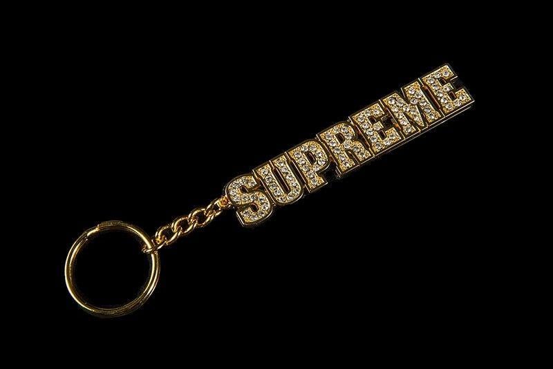 Supreme Block Logo - SUPREME | BLOCK LOGO KEYCHAIN | SS18 | GOLD | SS18A11-GLD
