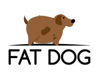 Brown Dog Logo - Fat dog Designed by FishDesigns61025 | BrandCrowd