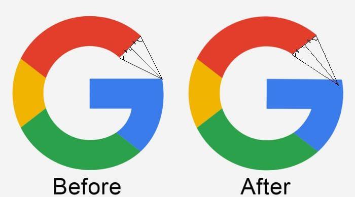 Multi -Coloured Circle Logo - People Are Posting Google's Design 'Mistakes', But There Is A Good