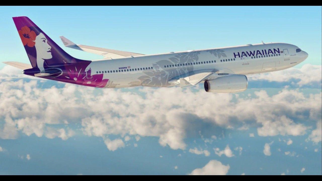 Hawaiian Airlines New Logo - Hawaiian Airlines Unveils New Brand and Livery - YouTube