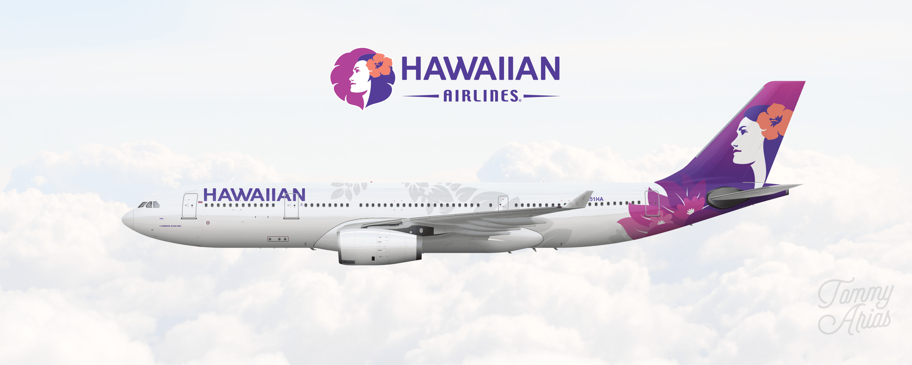 Hawaiian Airlines New Logo - GeminiJets leaks new Hawaiian Airlines livery