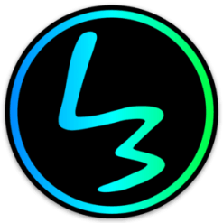 Multi -Coloured Circle Logo - L3 Circle Logo Sticker | L3 Apparel