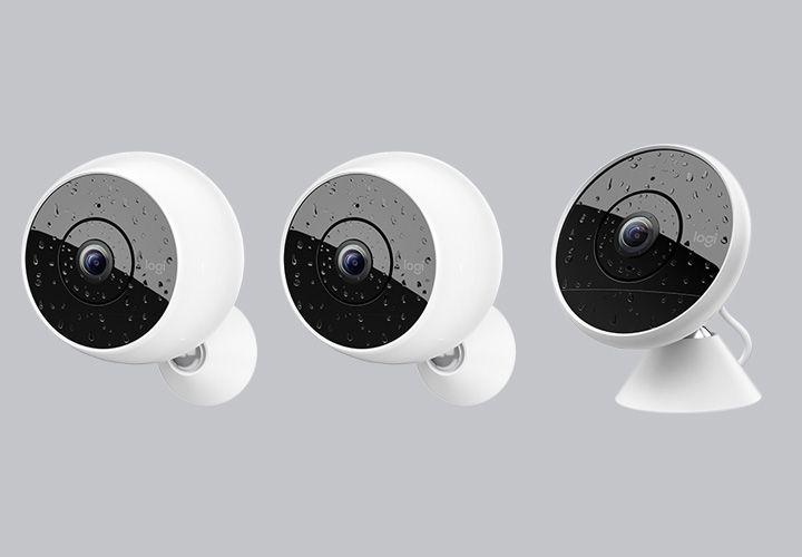 Multi -Coloured Circle Logo - Logitech Circle 2 Home Security Camera Accessories