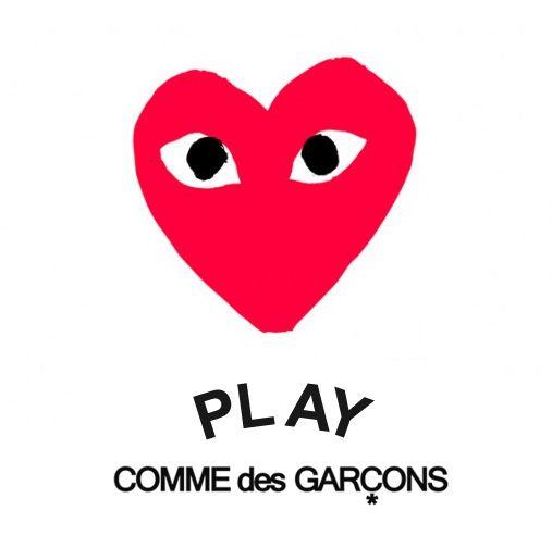 CDG Play Logo - comme_des_garcons | FASHION | Pinterest | Logos, Fashion and Fashion ...
