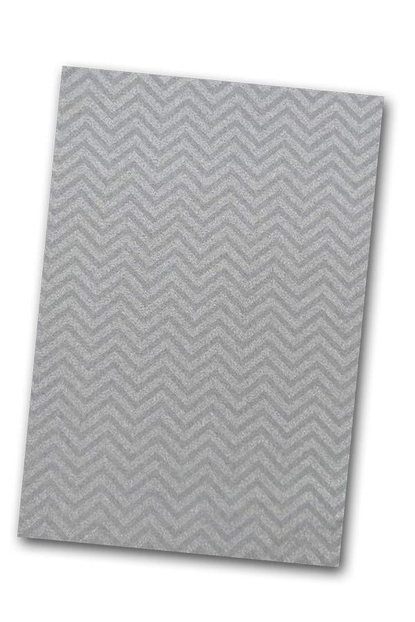 Silver Chevron Logo - POW Silver CHEVRON Glitter Paper 8.5x11 - 12 sheets - CLOSEOUT ...
