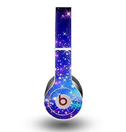 Glowing Beats Logo - Amazon.com: The Glowing Pink & Blue Starry Orbit Skin for the Beats ...
