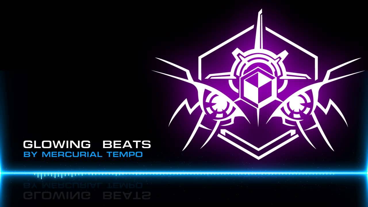 Glowing Beats Logo - Mercurial Tempo