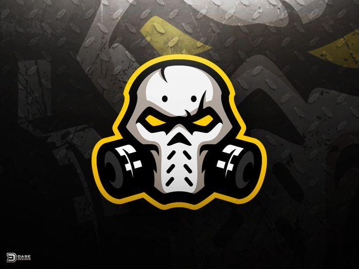 Clan Logo - Skull Mask eSports Logo. mascot logos. Esports logo, Logo design