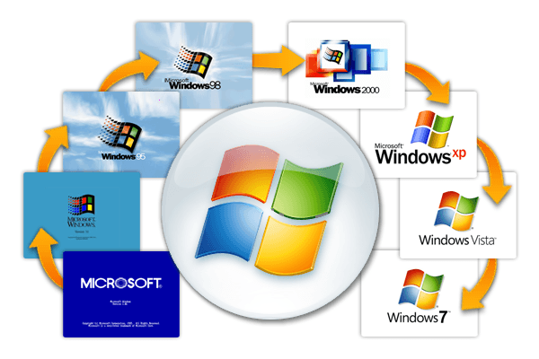 Windows Versions Logo - LogoDix
