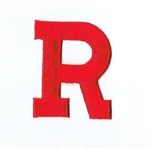Red Colour R Logo - Alphabet Letter Red Block Style