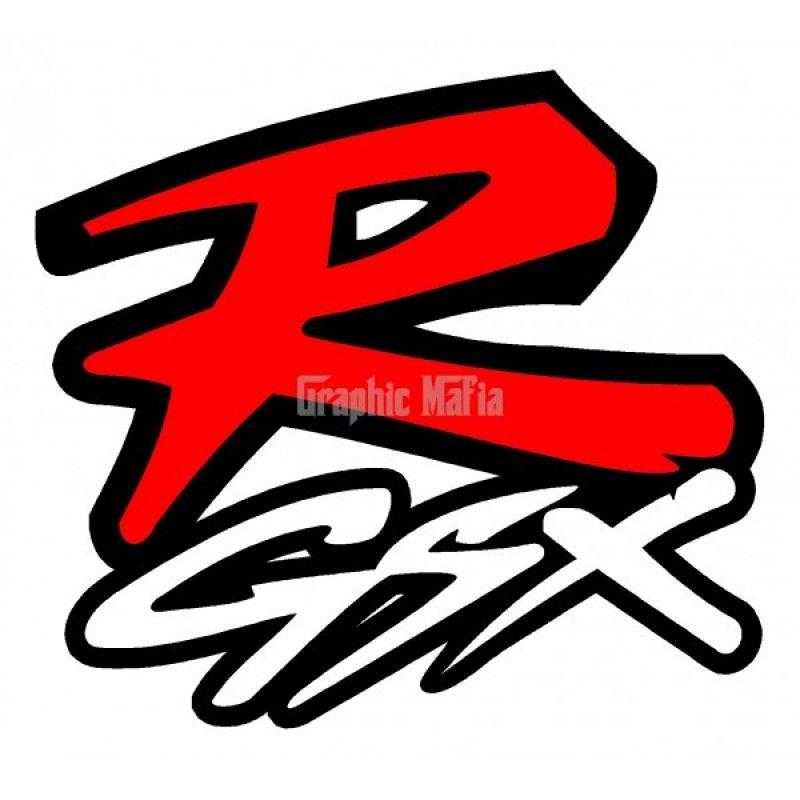 Red Colour R Logo - Suzuki GSX R Decal 4 (3 Colour Option)