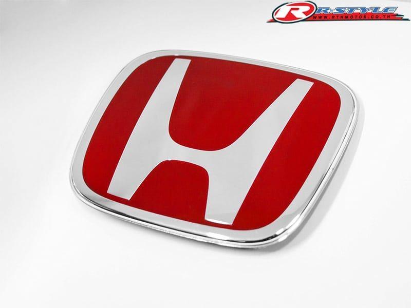 Red Colour R Logo - Logo H Red Color (Original Japan) For Civic (2006)Type R, Civic