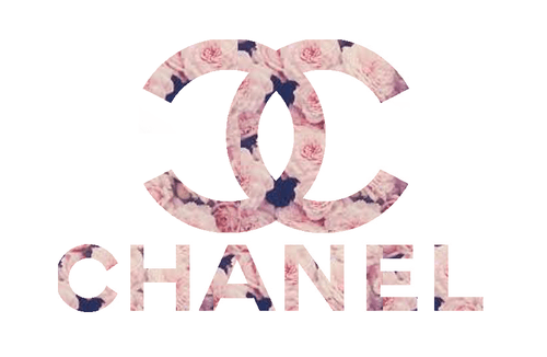Pink Chanel Flower Logo - Coco Chanel discovered by Lord Voldermort on We Heart It