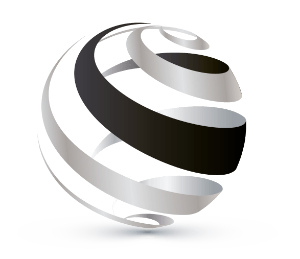 Oval Globe Logo - Design Free Logo: Spiral Globe online Logo Template