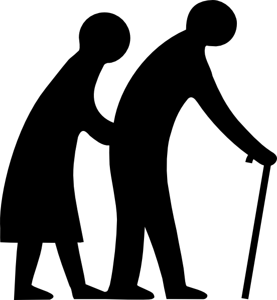 Old Person Logo - Old People Crossing The Road Clip Art clip art