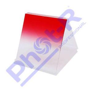 Red Colour R Logo - Phot-R 84mm Gradual Red Colour Conversion Square/Rectangle Lens ...