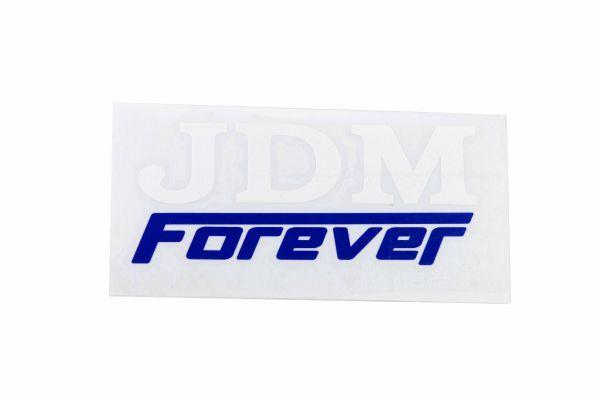 Forever Car Logo - JDM Forever Car Sticker Decal Logo White Blue for Mitsubishi Honda