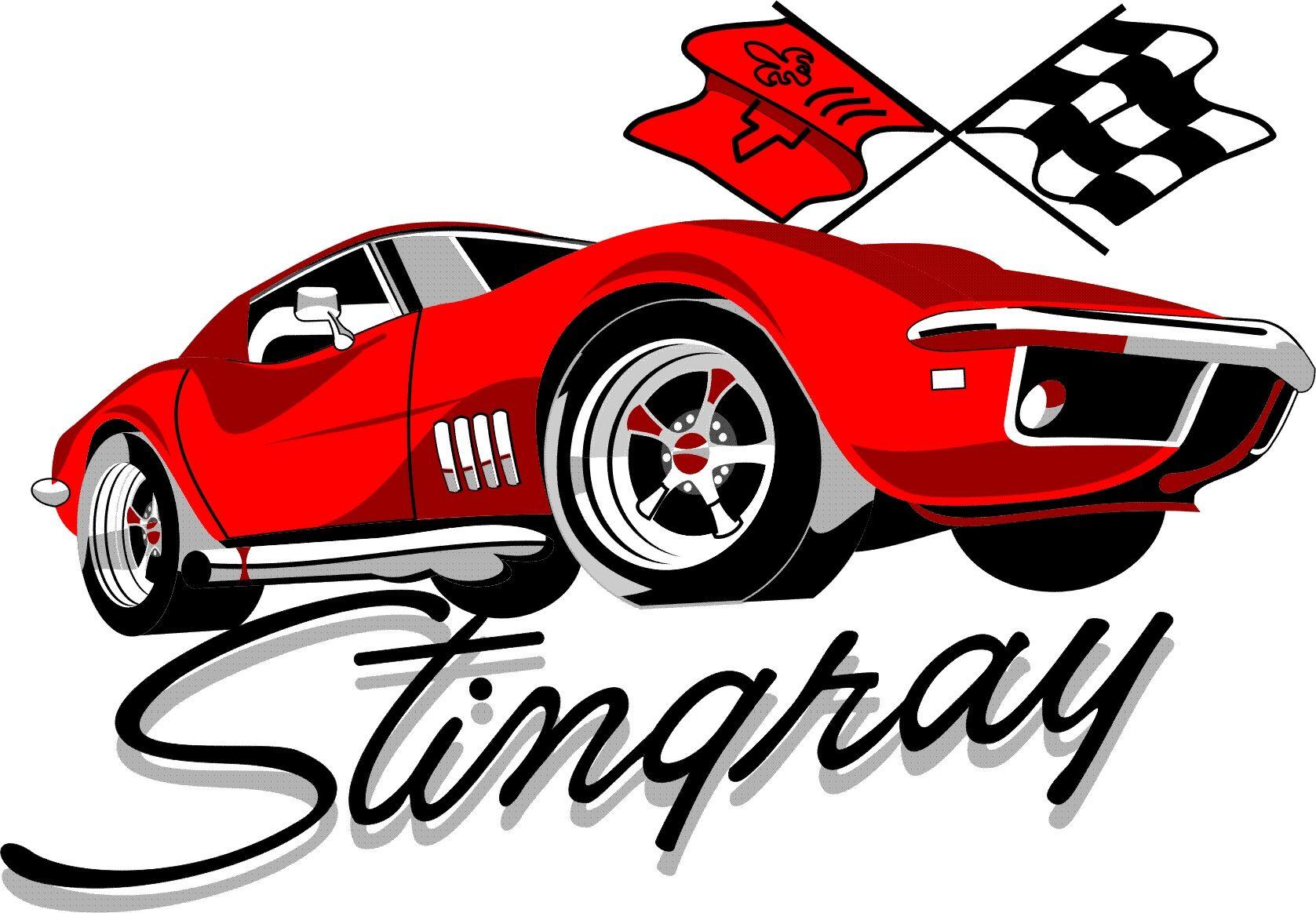 Vintage Corvette Logo - Corvette Stingray Clipart