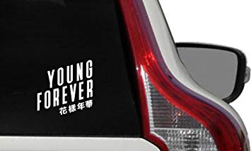 Forever Car Logo - Amazon.com: BTS Song Young Forever Car Vinyl Sticker Decal Bumper ...