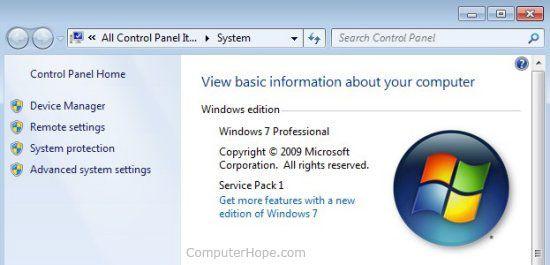 Windows Versions Logo - How to determine the version of Windows on a computer.