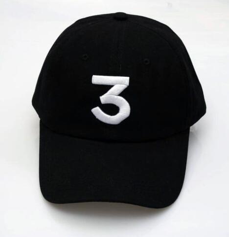 Chance the Rapper 3 Logo - Popular Chance The Rapper 3 Hat Cap Black Letter Embroidery Baseball ...