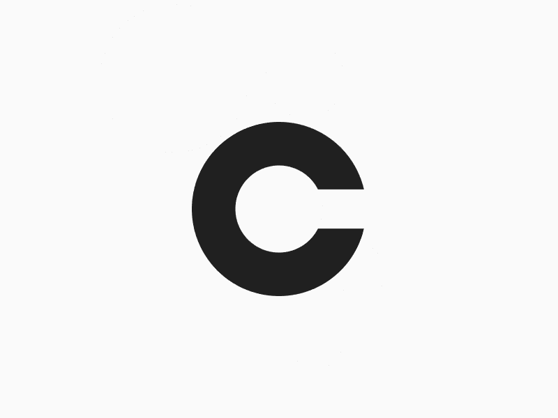 Black C Logo - Logo Design Inspiration — C for Cylinders by Dave Whyte