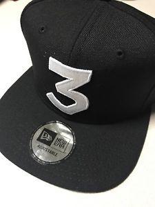 Chance the Rapper 3 Logo - Chance The Rapper 3 Logo New Era Official Snapback Cap Black White