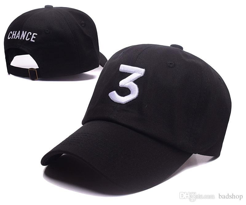 Chance the Rapper 3 Logo - Black Khaki Popular CHANCE The Rapper 3 Dad Hat Letter Embroidery ...