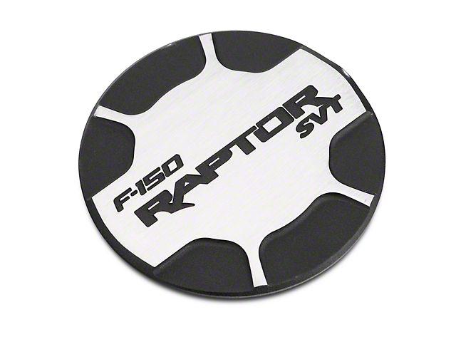 Two F Logo - Defenderworx F-150 Non-Locking Fuel Door w/ Raptor Logo - Brushed ...