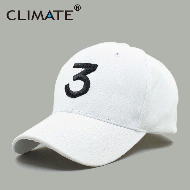 Chance the Rapper 3 Logo - CLIMATE Rapper Baseball Cap Chance The Rapper 3 Hat Caps Black Hip ...