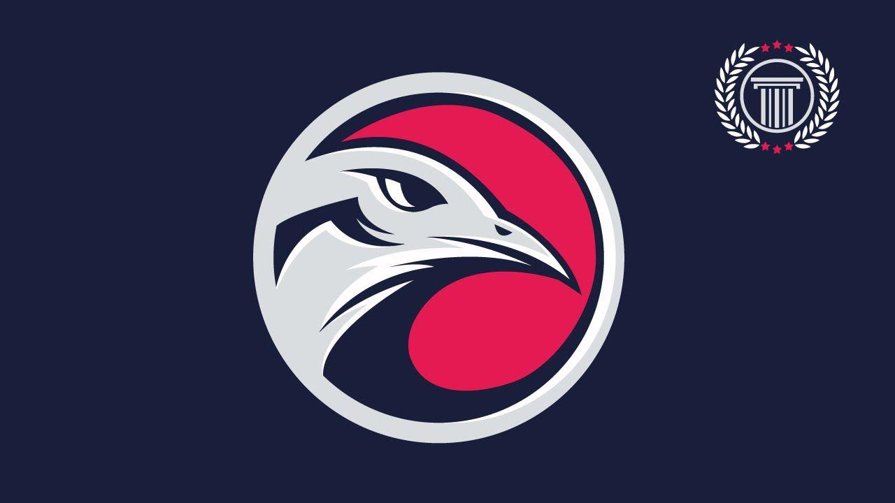 Bird Head Logo - Head Bird E-Sport / Sport Team Logo Design Tutorial for Beginners ...
