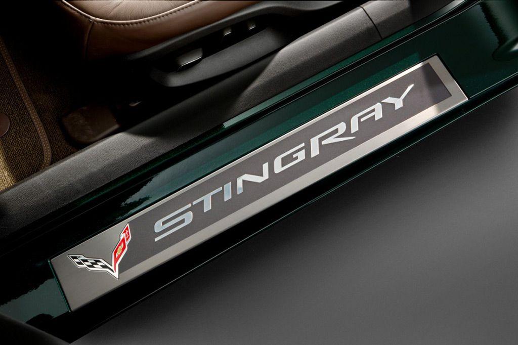 Corvette Stingray Logo - GM Announces New Premiere Edition with Lime Rock Green Corvette ...
