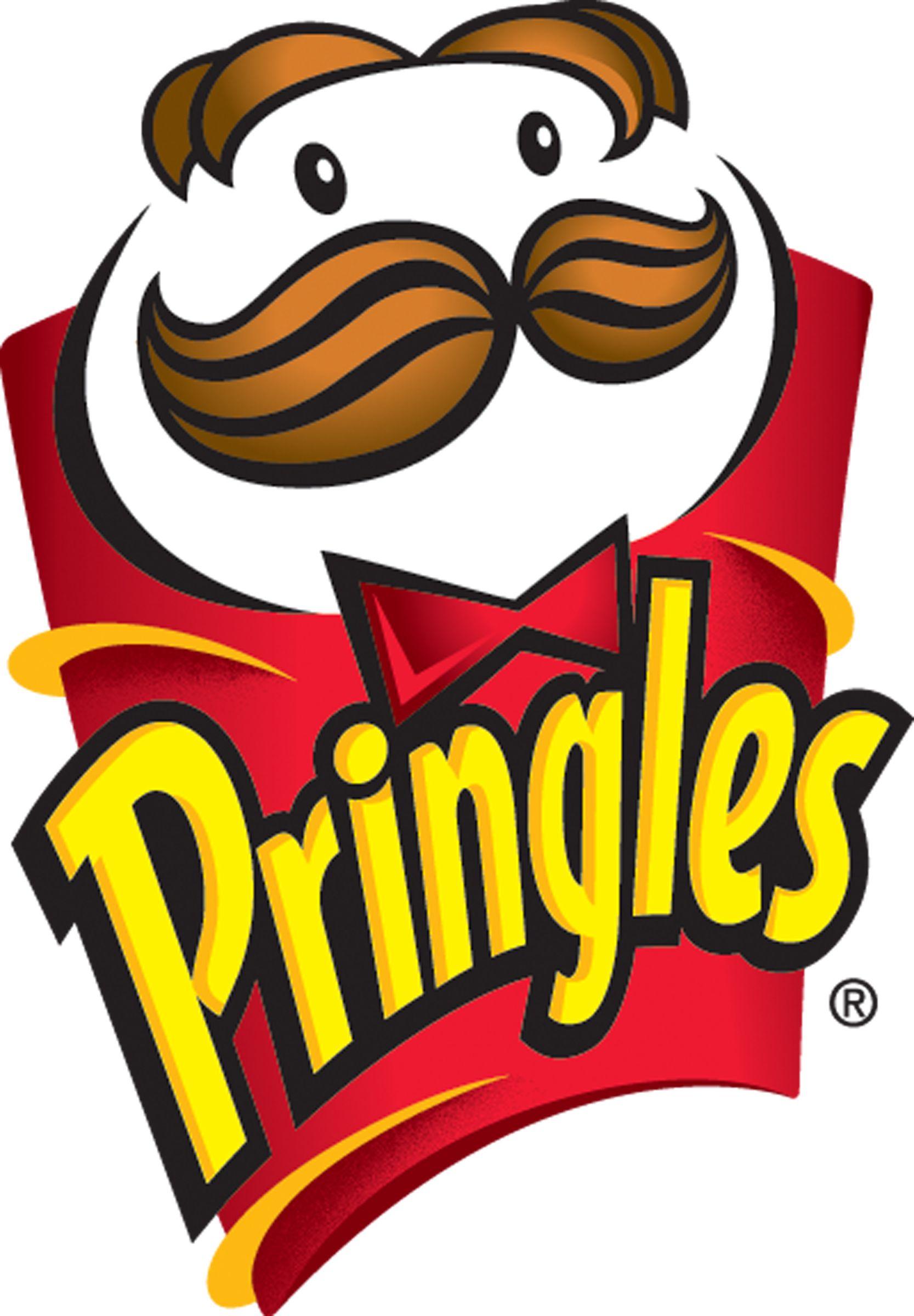 Yellow and Red Chips Logo - Pringles Logo. Yellow A.K.A Banana!. Logos, Pringles