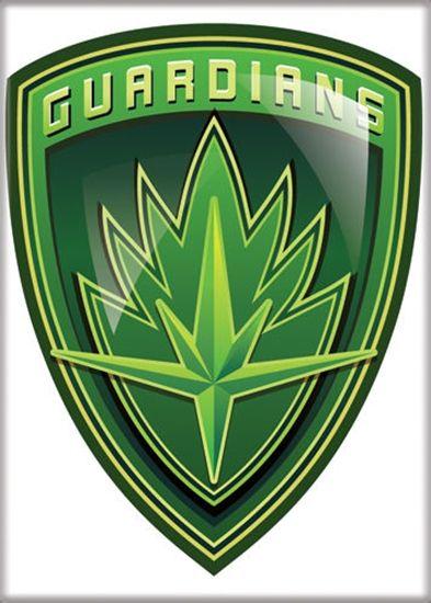 Guardians of the Galaxy Symbol Logo - Guardians of the Galaxy Guardians Green Shield Logo Refrigerator ...