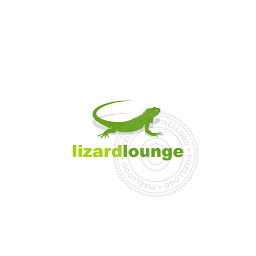 Green Lizard Logo - Lizard Logo - green lizard Illustration | Pixellogo