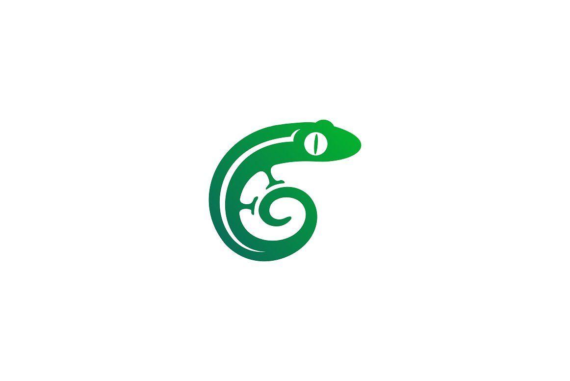 Green Lizard Logo - Lizard Logo Template Logo Templates Creative Market