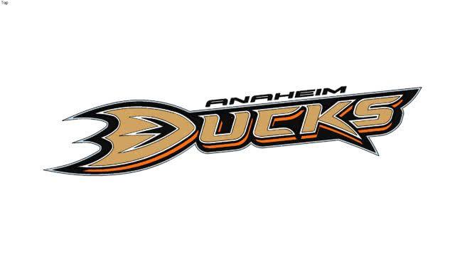 Anaheim Ducks Logo - Anaheim Ducks logo | 3D Warehouse