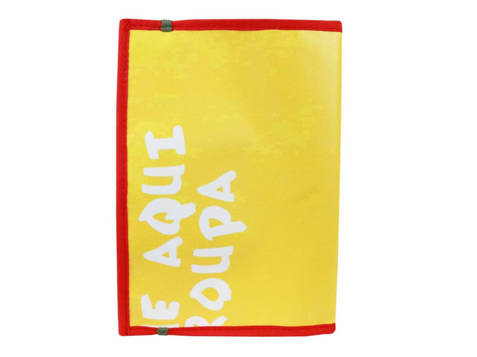 Yellow and Red Chips Logo - notebook A5 chips package red – Garbags