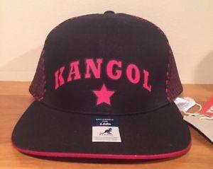 Kangol Logo - Kangol Logo Red Black Cap Hat Strapback Adjustable | eBay